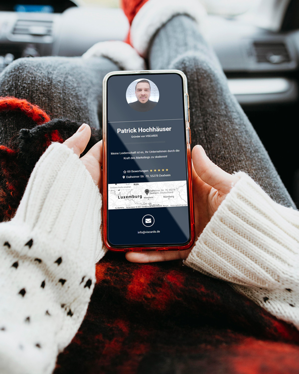 Digitale NFC Visitenkarte