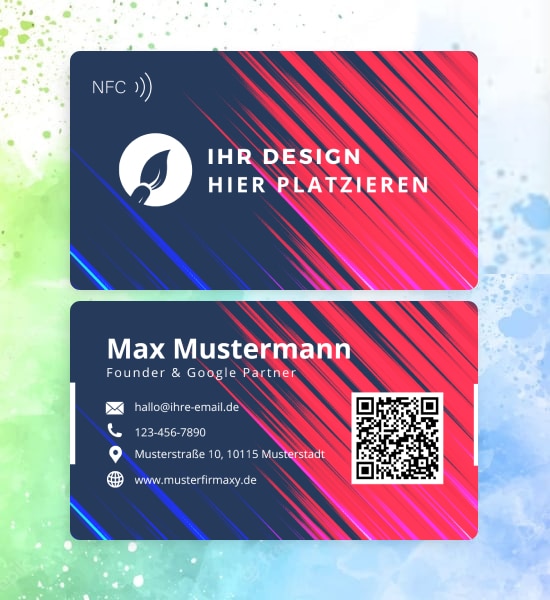 NFC Visitenkarten eigenes Design